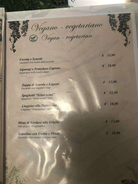 capannina's capri menu.